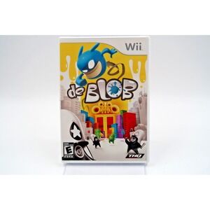 de Blob (Nintendo Wii 2007) Complete CIB Tested / Working